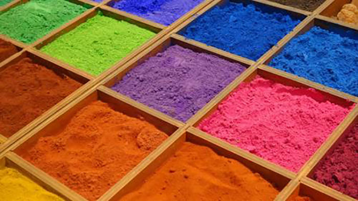 Bright pigment samples used to determine paint quality in Atlanta and Roswell, GA